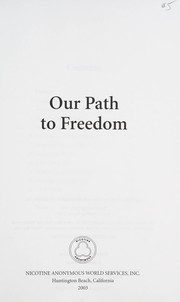 Cover of: Our path to freedom | 