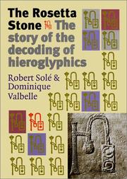 Cover of: The Rosetta stone by Robert Solé