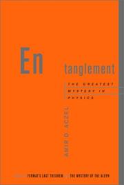 Cover of: Entanglement by Amir D. Aczel