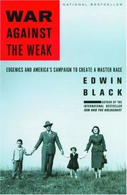 Cover of: War Against the Weak by Edwin Black