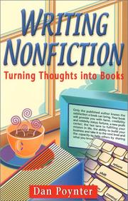 Cover of: Writing nonfiction: turning thoughts into books