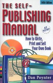 Cover of: The Self-Publishing Manual by Dan Poynter