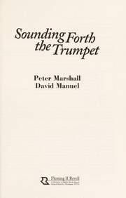 Cover of: Sounding forth the trumpet | Marshall, Peter