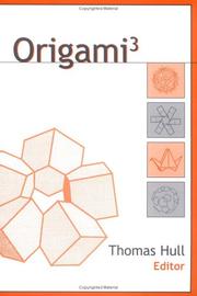 Cover of: Origami³ by Thomas Hull