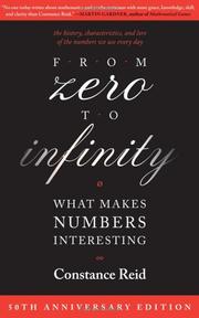 Cover of: From zero to infinity by Constance Reid