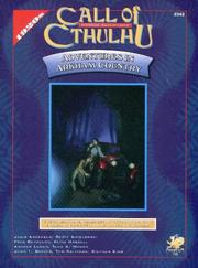 Cover of Adventures in Arkham Country (Call of Cthulhu Horror Roleplaying, 1920s)