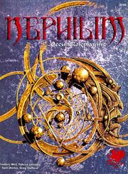 Cover of: Nephilim by Frederic Weil Weil, Fabrice Lamidey, Sam Shirley, Greg Stafford