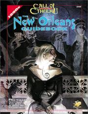 Cover of: The New Orleans Guidebook (Call of Cthulhu)