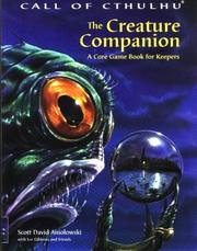 Cover of The Creature Companion (Call of Cthulhu Roleplaying Game)