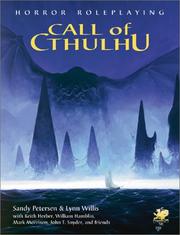 Cover of: Call Of Cthulhu by Sandy Petersen, Lynn Willis