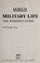 Cover of: Military life