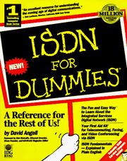ISDN for dummies by David Angell
