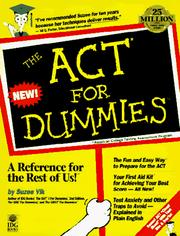 Cover of: The ACT for dummies
