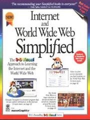 Cover of: Internet and World Wide Web simplified by Ruth Maran