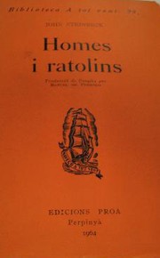 Cover of: Homes i ratolins