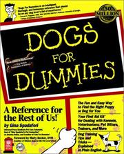 Cover of: Dogs for dummies by Gina Spadafori