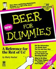 Cover of: Beer for dummies by Marty Nachel