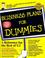 Cover of: Business plans for dummies