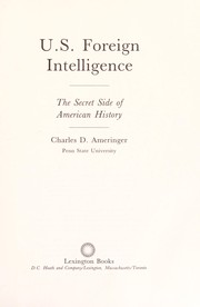 Cover of: U.S. foreign intelligence | Charles D. Ameringer