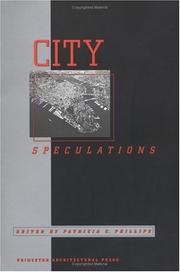 Cover of: City speculations | 