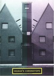 Cover of: Hejduk's chronotope