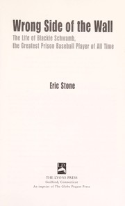 Cover of: Wrong side of the wall by Stone, Eric.