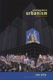 Postmodern urbanism by Nan Ellin