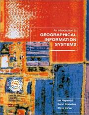 Cover of: An introduction to geographical information systems by D. Ian Heywood