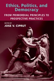Cover of: Ethics, politics, and democracy by edited by Jose V. Ciprut.