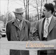 Cover of: Usonia, New York: Building a Community with Frank Lloyd Wright