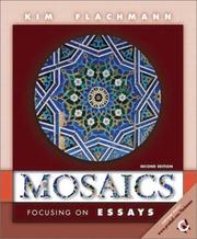 Cover of: Mosaics, focusing on essays