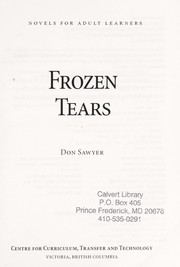 Cover of: Frozen tears | Don Sawyer