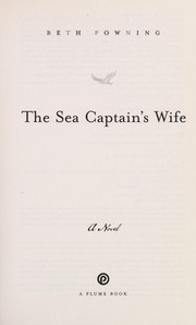 Cover of: The sea captain's wife