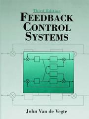 Feedback control systems by John Van de Vegte