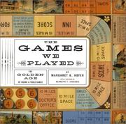 Cover of: The Games We played | Margaret K. Hofer