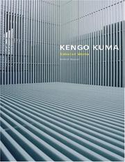 Cover of: Kengo Kuma: Selected Works