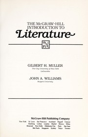 Cover of: The McGraw-Hill introduction to literature by Gilbert H. Muller