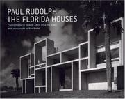 Cover of: Paul Rudolph: The Florida Houses