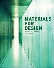 Cover of: Materials for Design