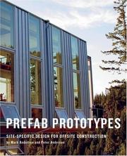 Cover of: Prefab Prototypes: Site-specific Design for Offsite Construction