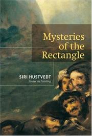 Cover of: Mysteries of the Rectangle | Siri Hustvedt