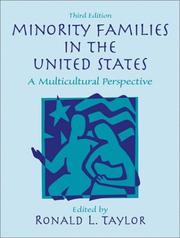 Cover of: Minority families in the United States: a multicultural perspective