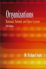 Cover of: Organizations | W. Richard Scott