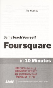 sams-teach-yourself-foursquare-in-10-minutes-cover
