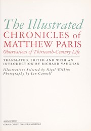 Cover of: The illustrated chronicles of Matthew Paris by Paris, Matthew