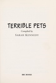 Cover of: Terrible pets | Sarah Kennedy
