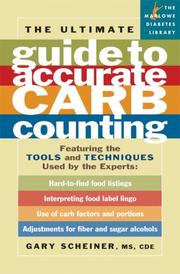 Cover of: The Ultimate Guide to Accurate Carb Counting by Gary Scheiner