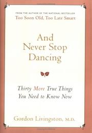 Cover of: And Never Stop Dancing