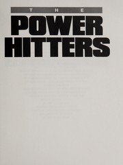 Cover of: The power hitters by Donald Honig