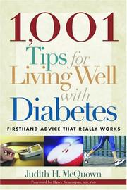 Cover of: 1,001 Tips for Living Well with Diabetes: Firsthand Advice that Really Works (Marlowe Diabetes Library)